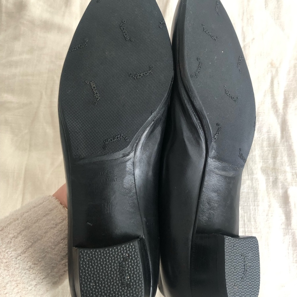 Hermes leather loafers, black, EUC - Picture 14 of 16